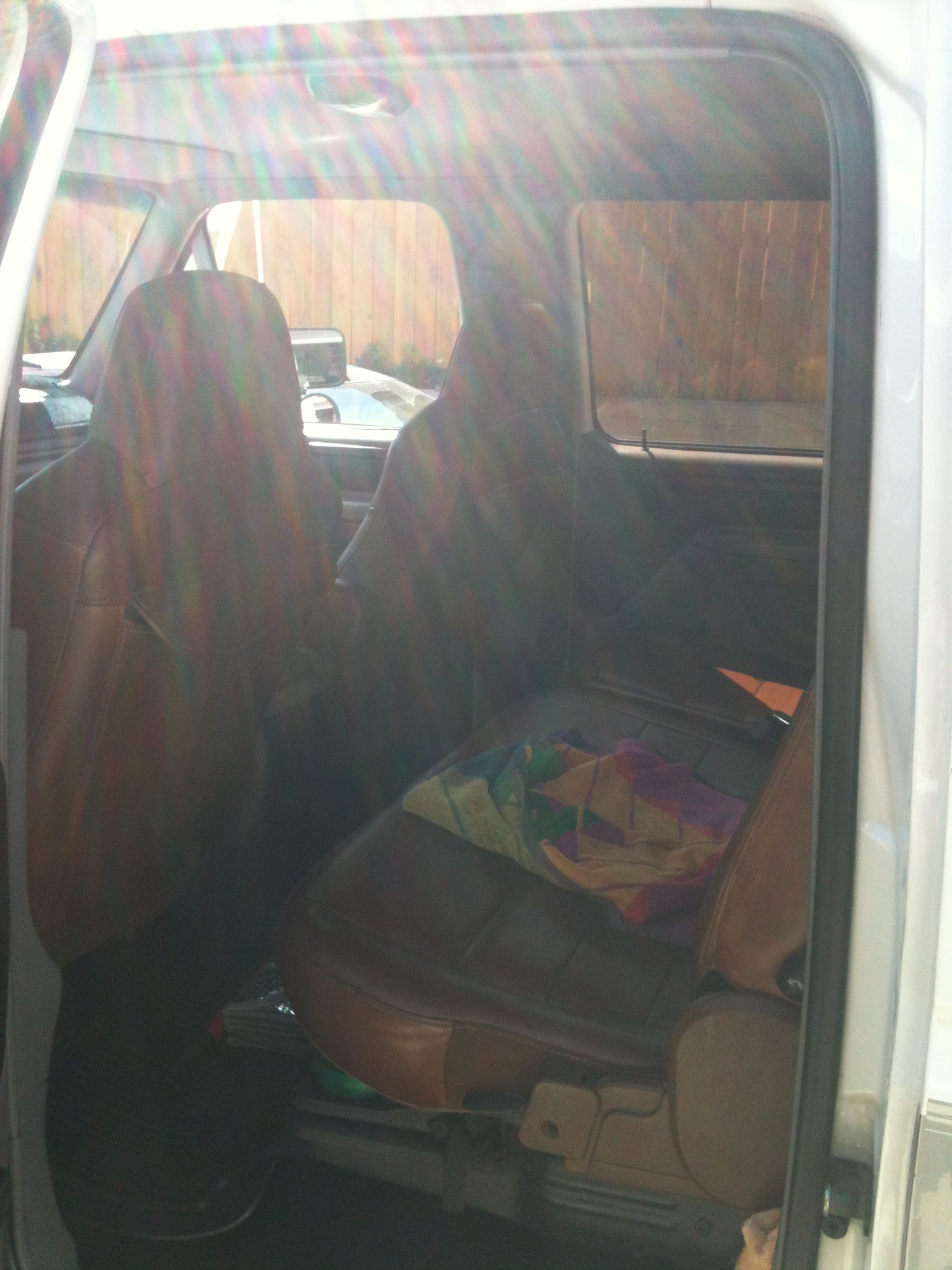 Leather Seats In My Truck Wesley Hansen